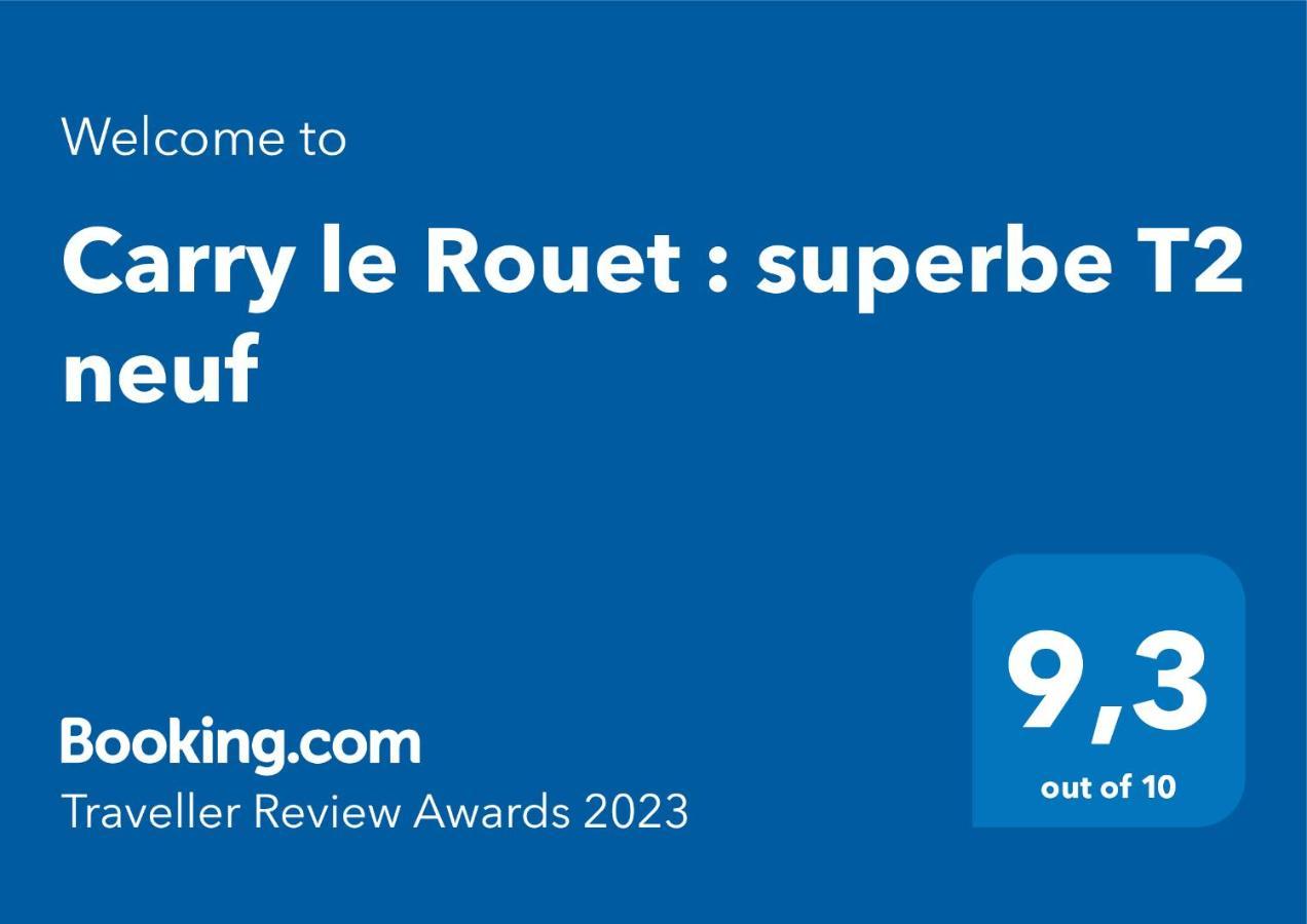 Carry Le Rouet : Superbe T2 Neuf Apartment Luaran gambar